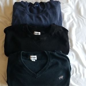 3 Old Navy sweater lot